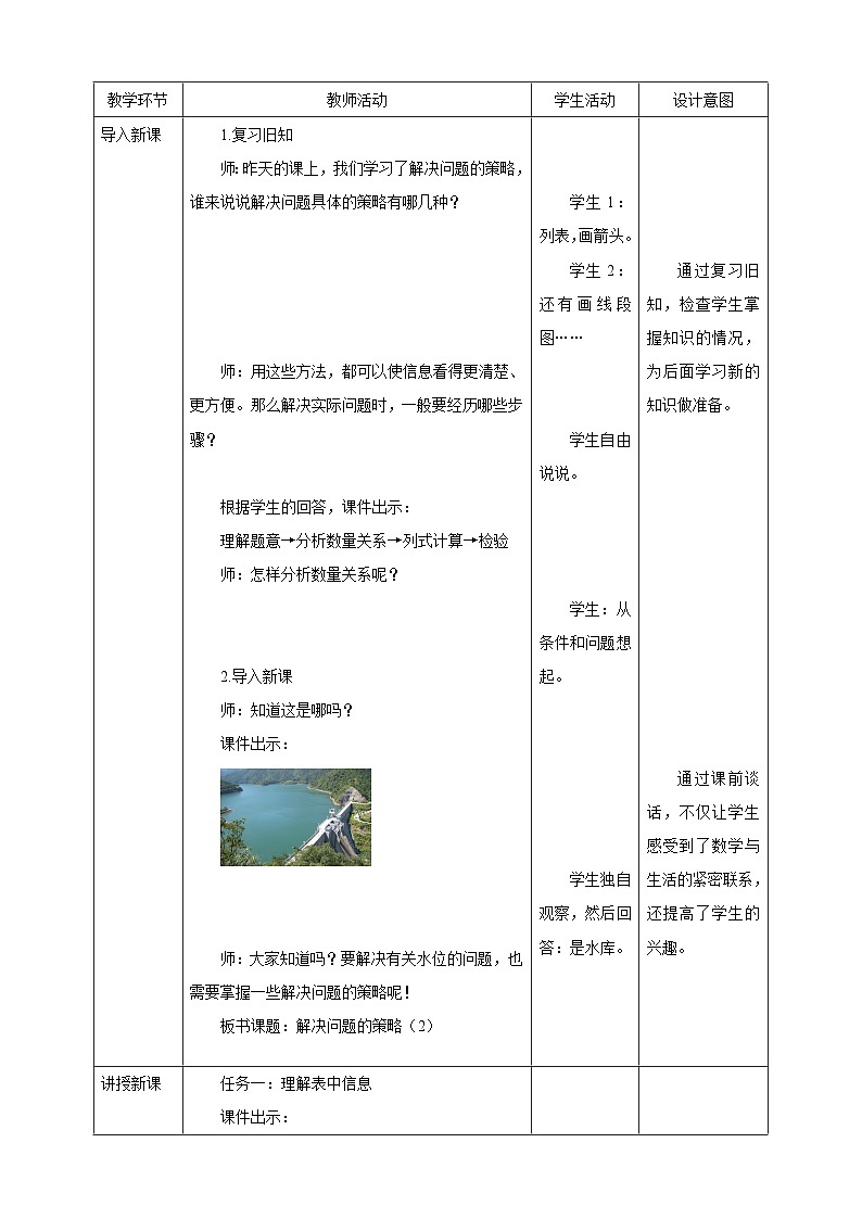 《5.2 解决问题的策略(2)》教学设计第2页