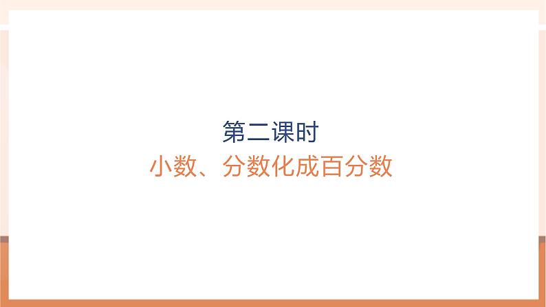 《小数、分数化成百分数》课件第1页