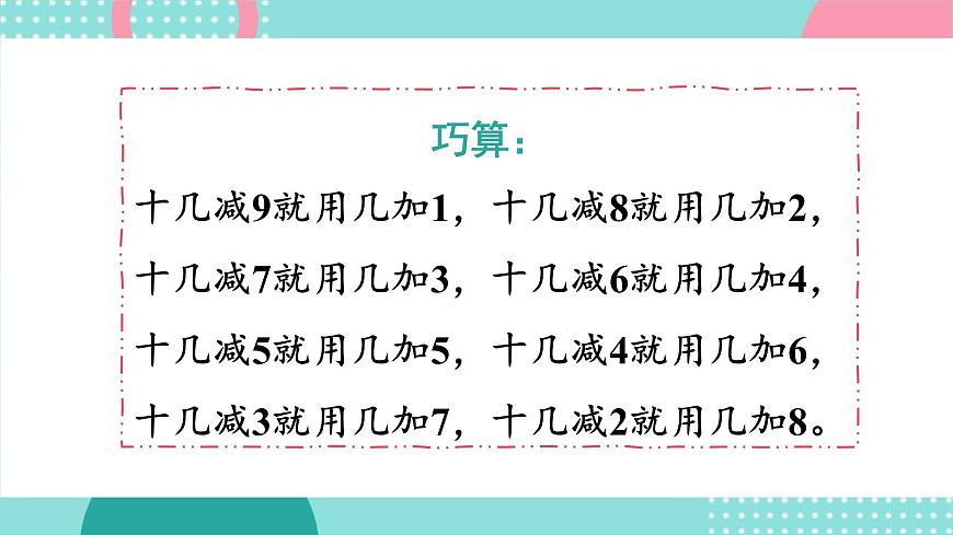 蘇教版（2024）數(shù)學(xué)一年級(jí)下冊(cè) 第1單元  第9課時(shí) 復(fù)習(xí)  PPT課件第6頁