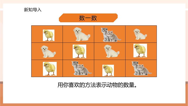 6.1 条形统计图(以1代1) ---课件第3页