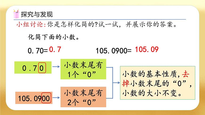 【備課無憂】人教版四下-4.5 小數(shù)的化簡與改寫（教學課件）第8頁