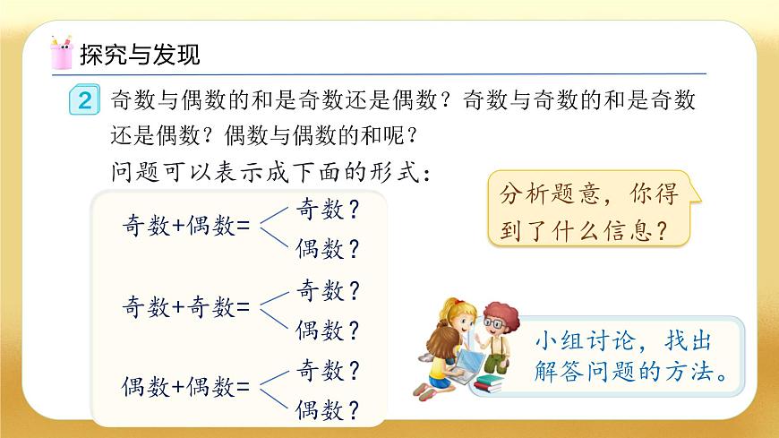 【備課無憂】人教版五下-2.6  兩數(shù)之和的奇偶性（教學課件）.pptx第7頁