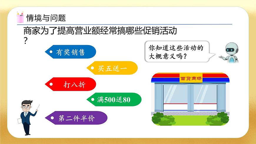 【備課無憂】人教版六年級(jí)下冊(cè)-2.1 折扣（教學(xué)課件）.pptx第4頁