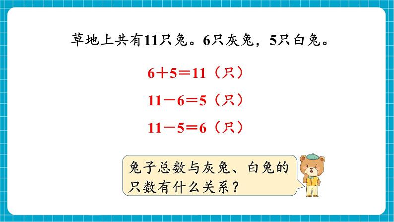 【新教材】西师大版一年级下册数学1.4 解决问题(课件)第7页