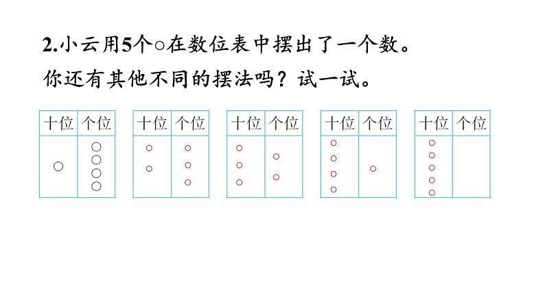 小学数学新西师版一年级下册总复习练习一0六教学课件2025春第3页