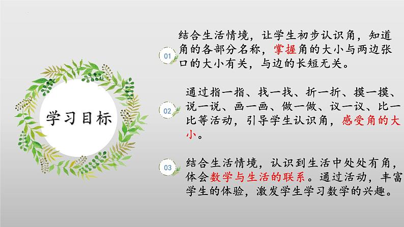 北师大版数学二年级下册 6.1《认识角》课件PPT第2页