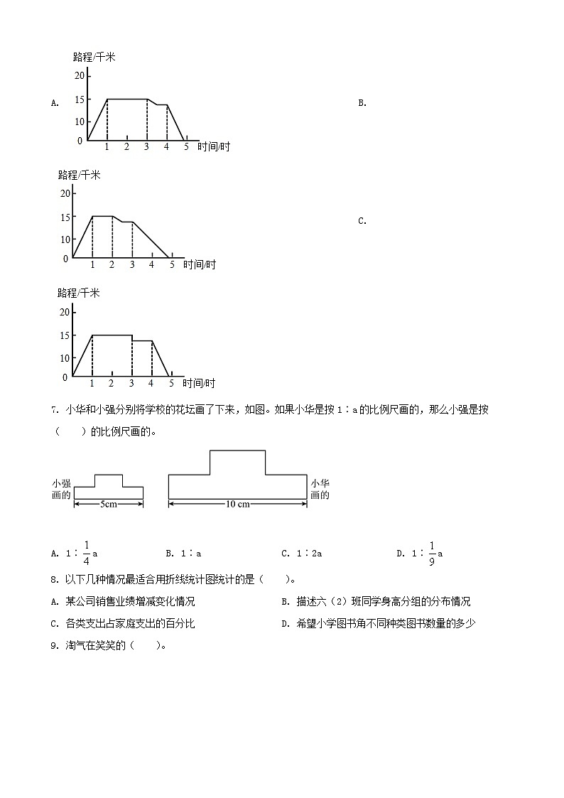 辽宁省鞍山市铁西区2021年人教版小升初考试数学试卷(原卷版+解析)第2页