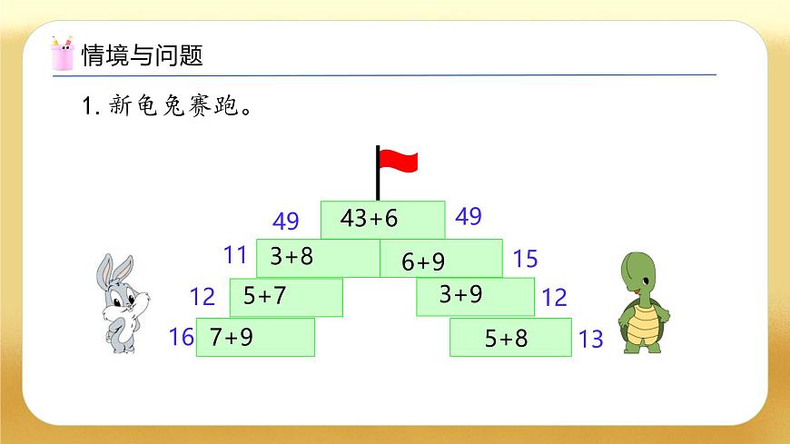 【備課無憂】人教版數(shù)學(xué)一年級下冊-5.2 筆算加法（2）（教學(xué)課件）第4頁