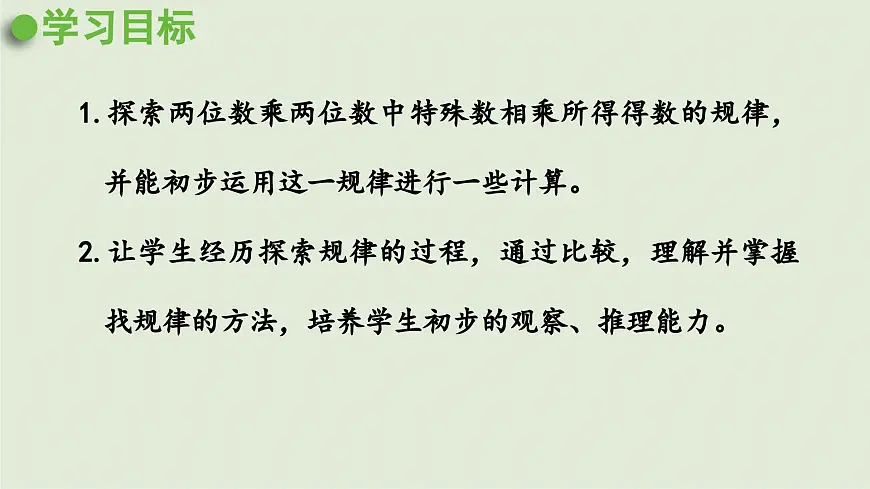 2025春数学苏教版三年级下册第一单元综合与实践有趣的乘法计算课件第2页