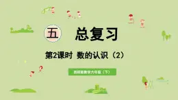 2025春數(shù)學(xué)西師大版六年級下冊五總復(fù)習(xí)第2課時(shí)數(shù)的認(rèn)識(shí)（2）課件