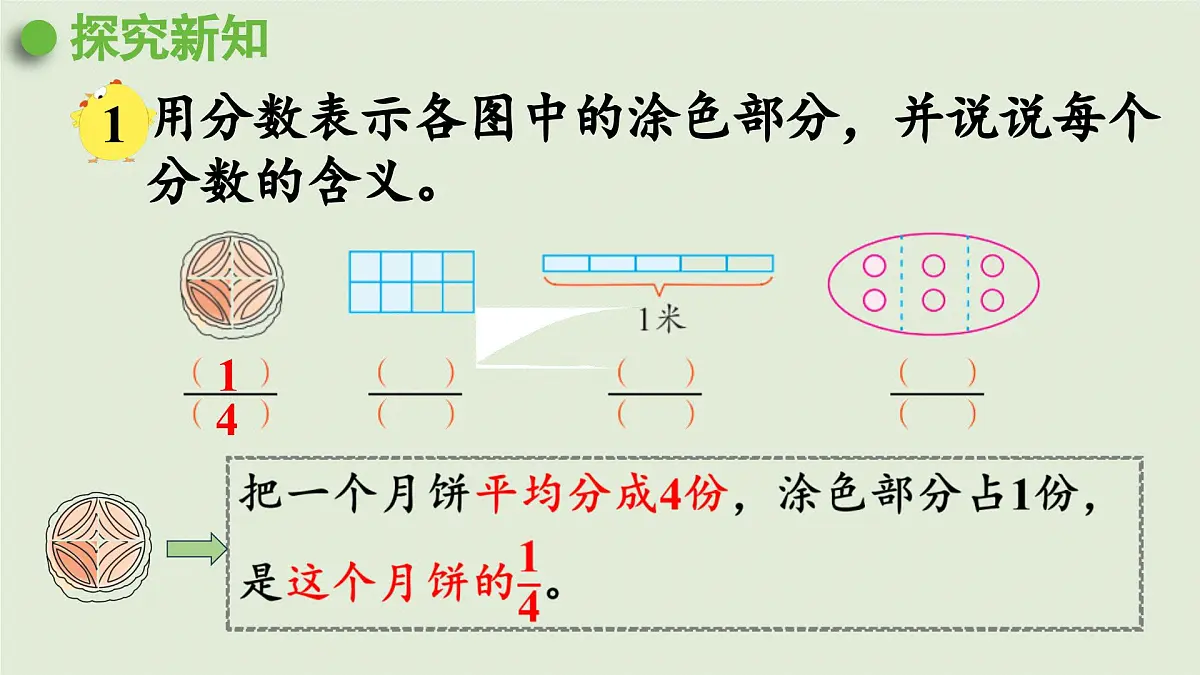 2025春苏教版数学五年级下册第四单元 第一课时 分数的意义课件第5页