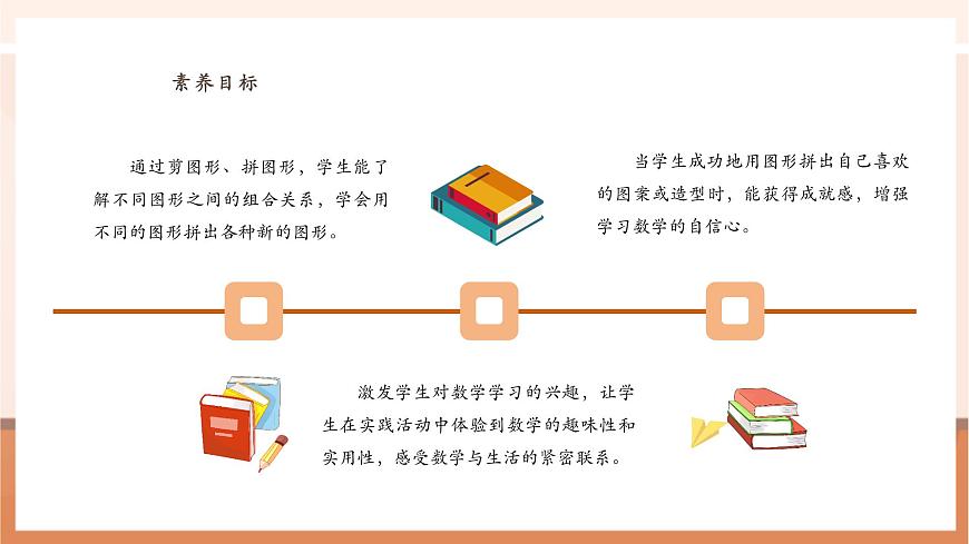 西師大版新版一下2.4《剪圖形，拼圖形》（課件）第3頁(yè)
