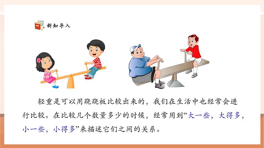 西師大版新版一下3.6《用語(yǔ)言表示兩個(gè)數(shù)的大小》（課件）第6頁(yè)
