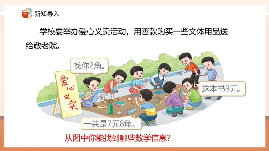 【课堂无忧】青岛版新版一下《主题活动——爱心义卖 (1)》(课件)第4页
