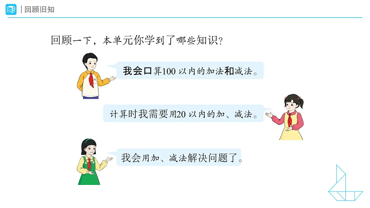《100 以内的口算加、减法-整理和复习》教学课件-2024-2025学年一年级下册数学人教版第2页