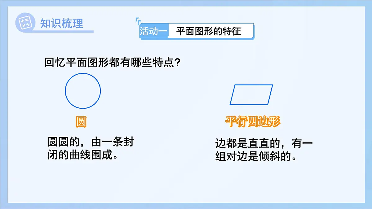 第三单元《玩转图形——认识平面图形》单元综合复习课件 数学青岛版(2024)一年级下册第5页