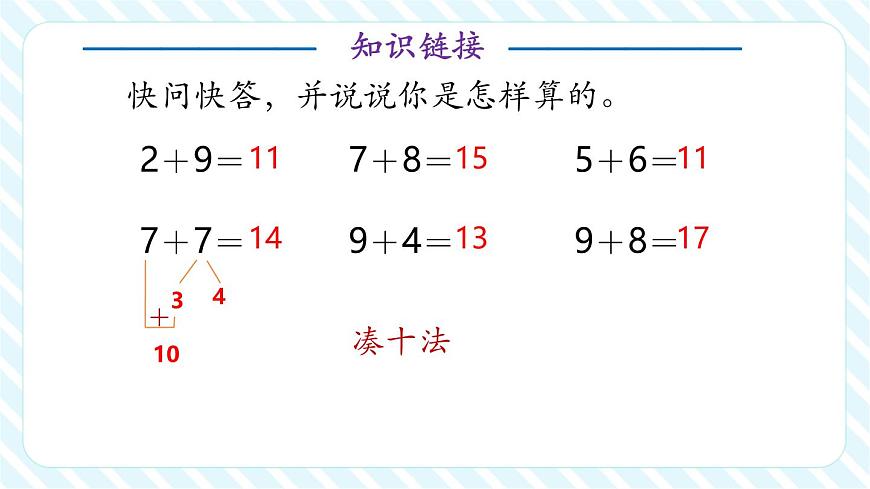 5.3 兩位數(shù)加一位數(shù)（進(jìn)位）（教學(xué)課件）第5頁