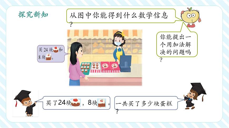 5.3 兩位數(shù)加一位數(shù)（進(jìn)位）（教學(xué)課件）第6頁