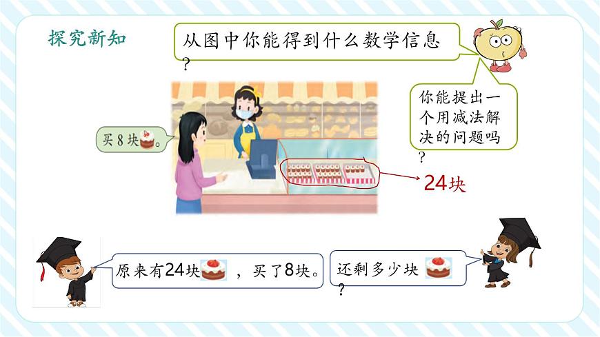 5.4 兩位數(shù)減一位數(shù)（退位）（教學(xué)課件）第5頁