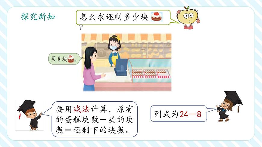 5.4 兩位數(shù)減一位數(shù)（退位）（教學(xué)課件）第6頁