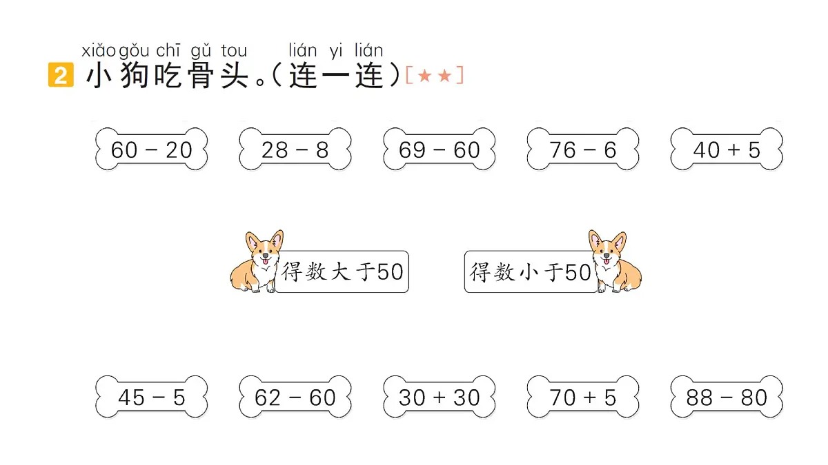 小学数学新人教版一年级下册期末复习第3天 100 以内数的认识法作业课件2025春第5页