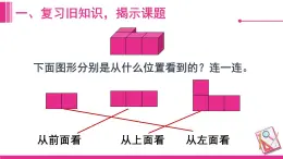 1《觀察物體》課件 部編版數(shù)學(xué)五年級(jí)下冊(cè)