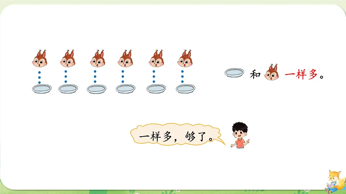 2024年北师大版数学一年级上册第一单元生活中的数第7课时快乐的午餐课件第4页