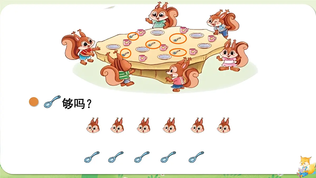 2024年北师大版数学一年级上册第一单元生活中的数第7课时快乐的午餐课件第5页