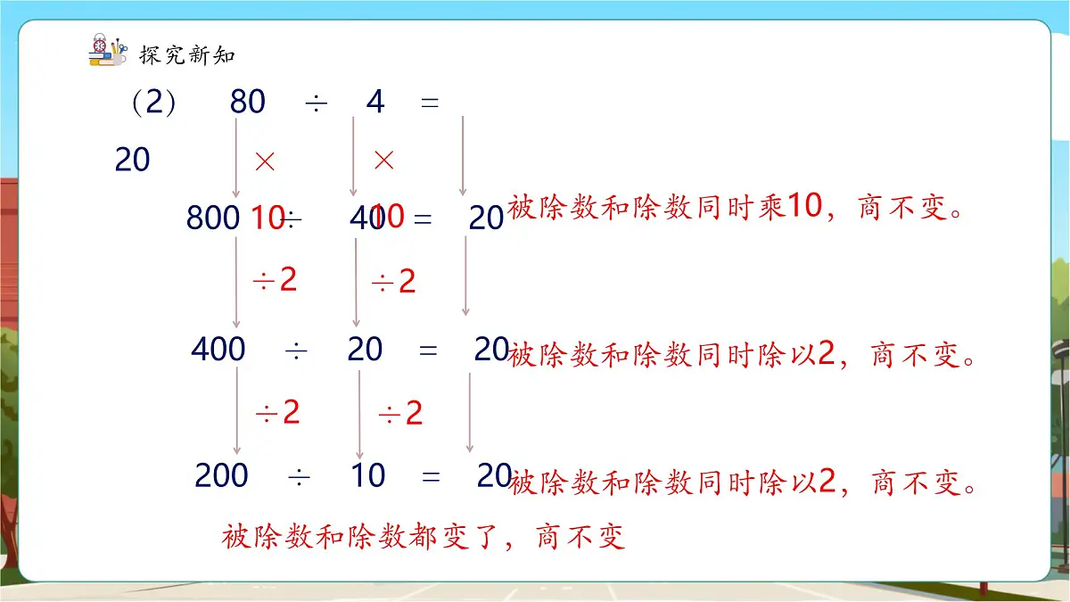 第8课时商不变的规律第8页