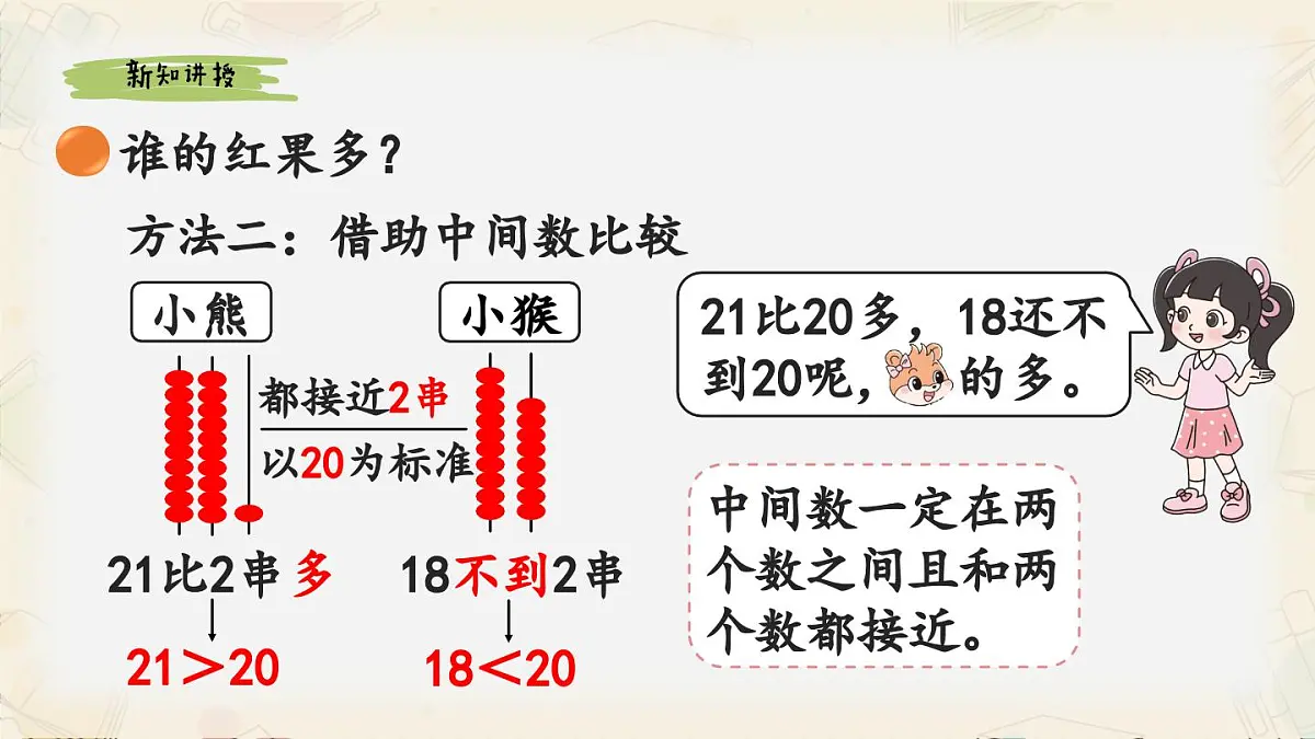 新北师大版小学数学一下 4-4《谁的红果多》课件第4页