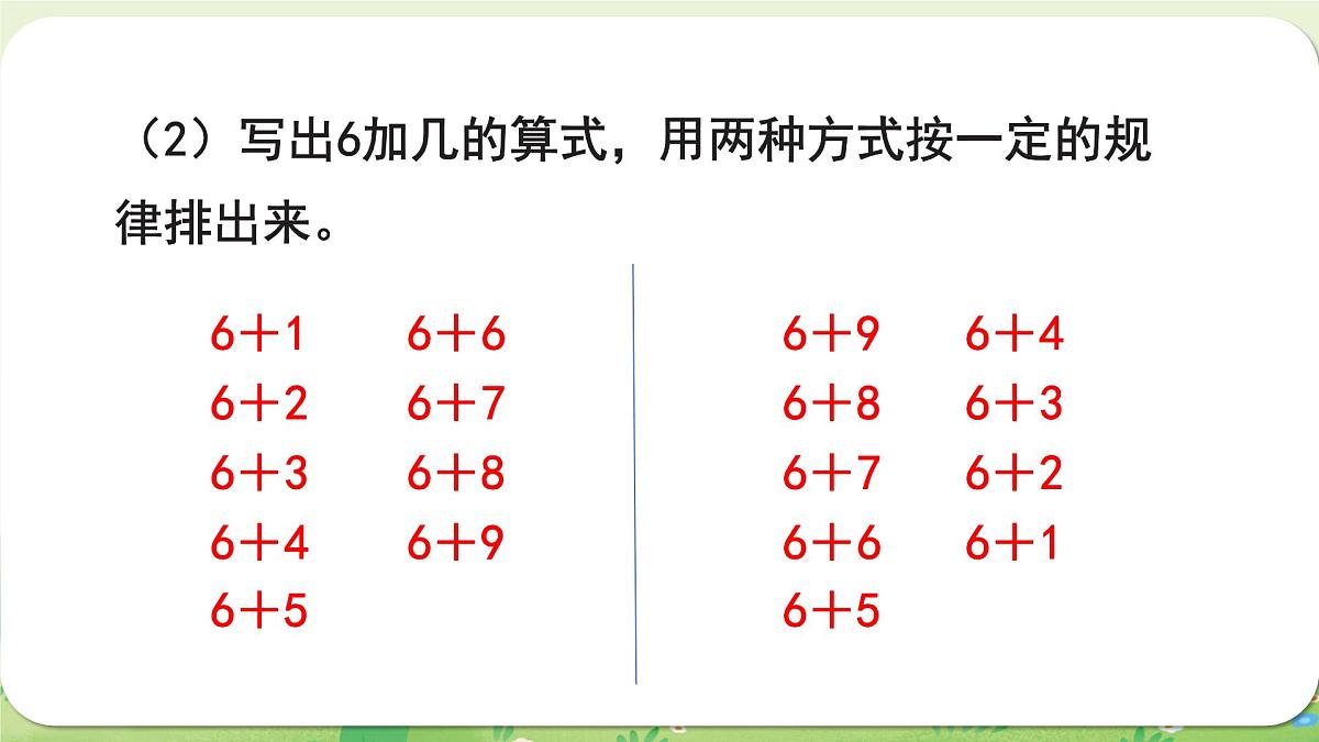西师大版(2024)一年级数学上册第五单元20以内的进位加法 练习十三课件第3页
