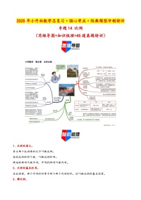 2025年小升初数学核心考点讲练(通用版)专题14比例(学生版+解析)