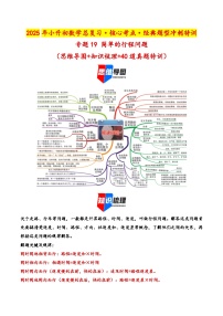 2025年小升初数学核心考点讲练(通用版)专题19简单的行程问题(学生版+解析)