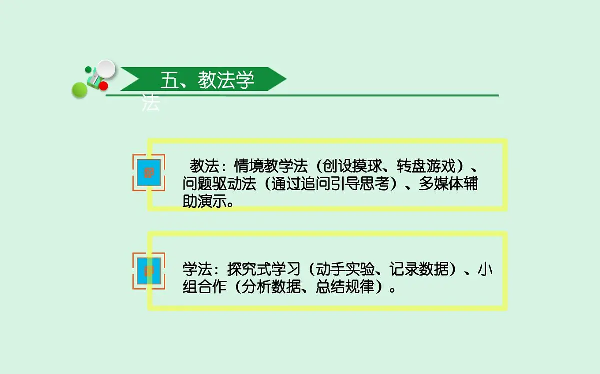 西师大版小学数学五年级上册第六单元第2课时《可能性(2)》说课课件第6页