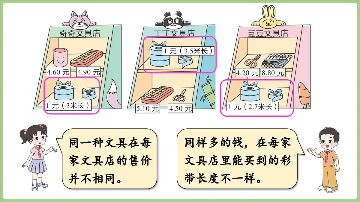 7.3 货比三家(课件)2025-2026学年北师大版三年级数学上册第6页