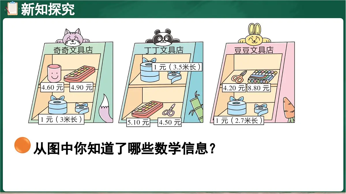 北师大版(2024)数学三年级上册 7.3 货比三家(课件)第5页