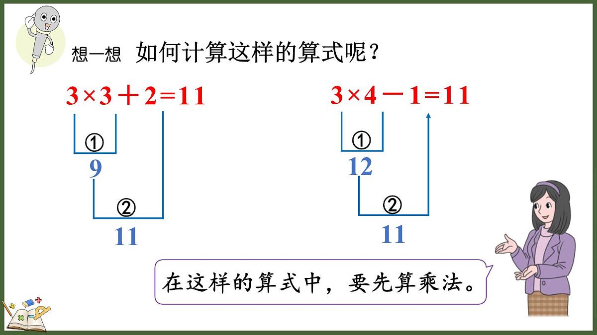 人教版(2024)数学二年级上册 2.2 乘加、乘减 第三课时(课件)第7页