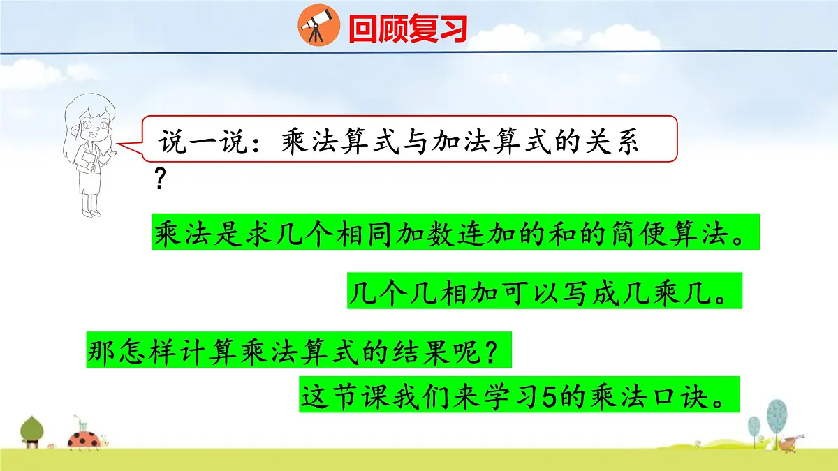 北师大版(2024)新教材二年级数学上册课件 4.1 文物中的乘法口诀第4页