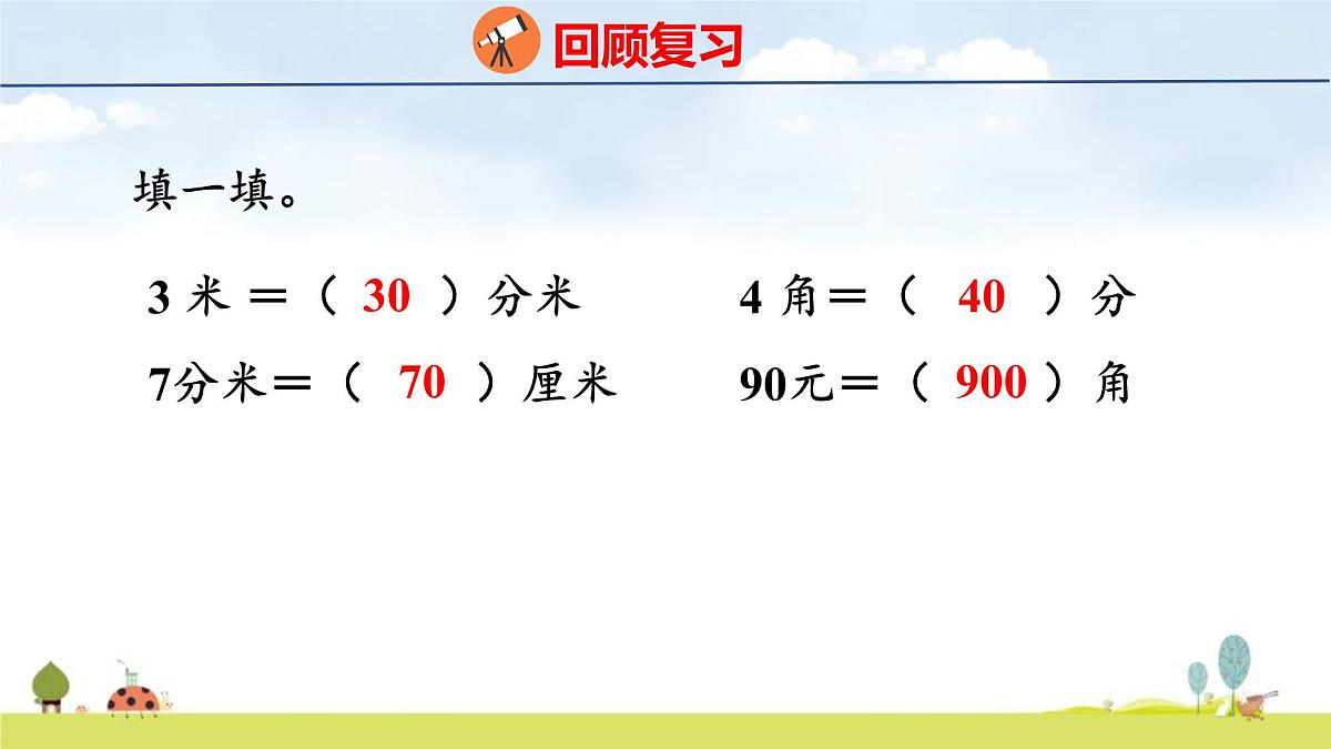 北师大版(2024)新教材三年级数学上册课件 7.6 生活中的小数第3页
