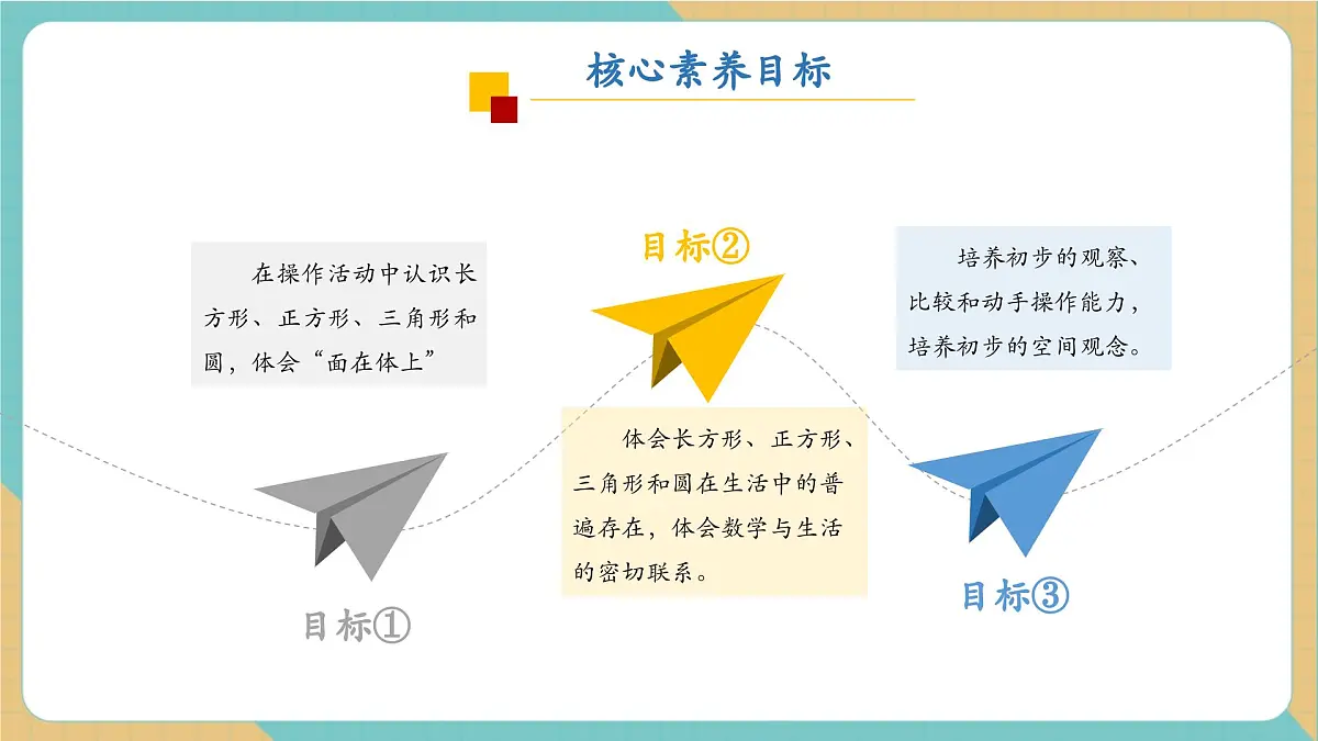 青岛版(五四制)新版一下2.1《认识平面图形》(课件)第3页