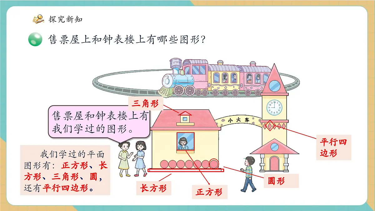 青岛版新版一下《儿童乐园(总复习)——图形与几何》(课件)第6页
