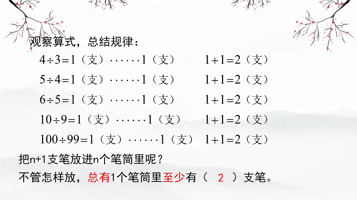 5 数学广角-鸽巢问题 (课件) 2025-2026学年人教版数学六年级下册第8页