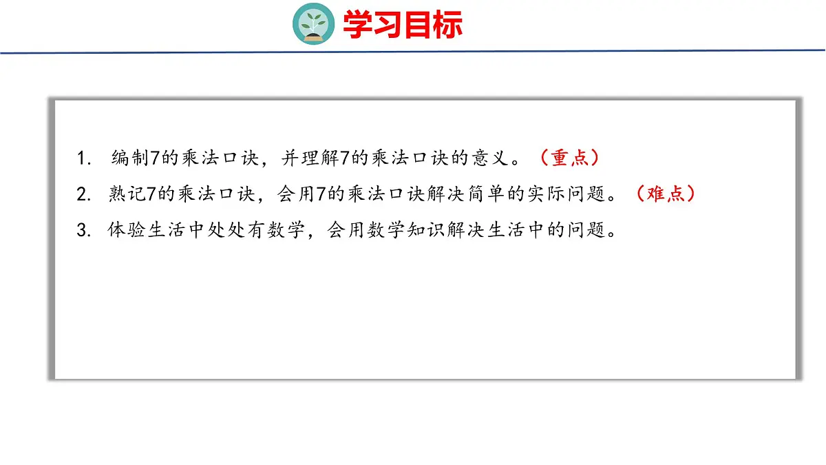5.1.1 7的乘法口诀(课件)2025-2026学年度人教版数学二年级上册第2页