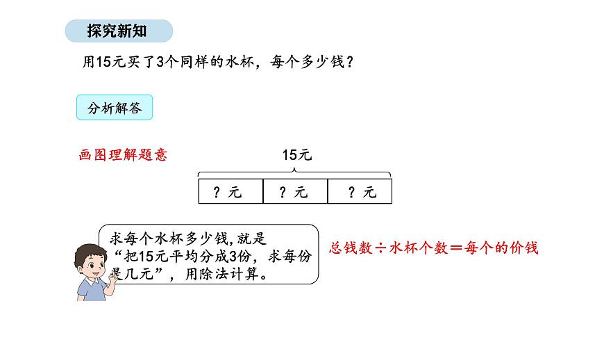 2025-2026學(xué)年度人教版數(shù)學(xué)二年級(jí)上冊(cè)3.7 1-6的表內(nèi)除法解決問(wèn)題（課件）第4頁(yè)