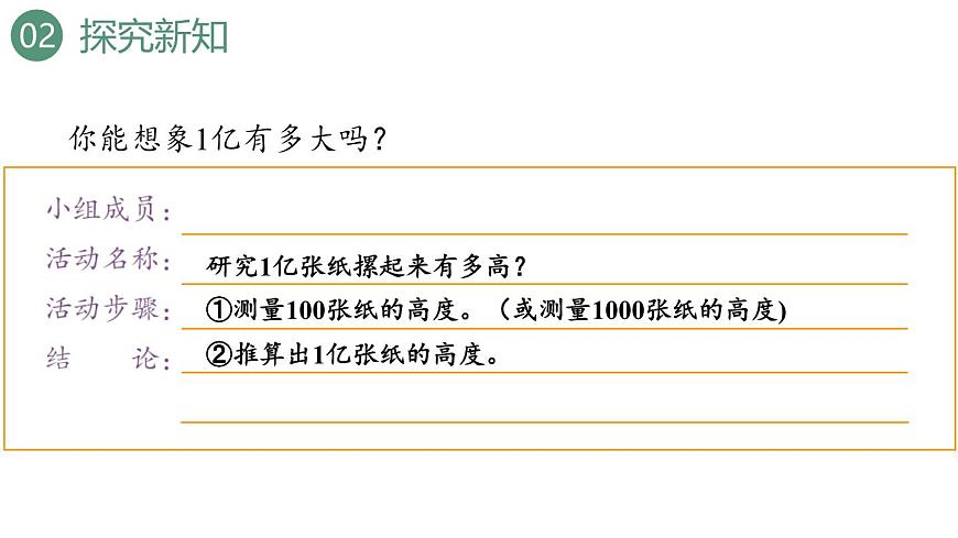 新人教版數(shù)學(xué)四年級(jí)上冊(cè)1億有多大課件第8頁