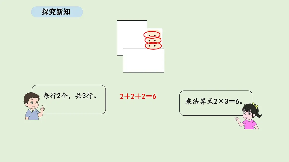 3.3 点子图中的乘法(课件)2025-2026学年北师大二年级数学上册第4页