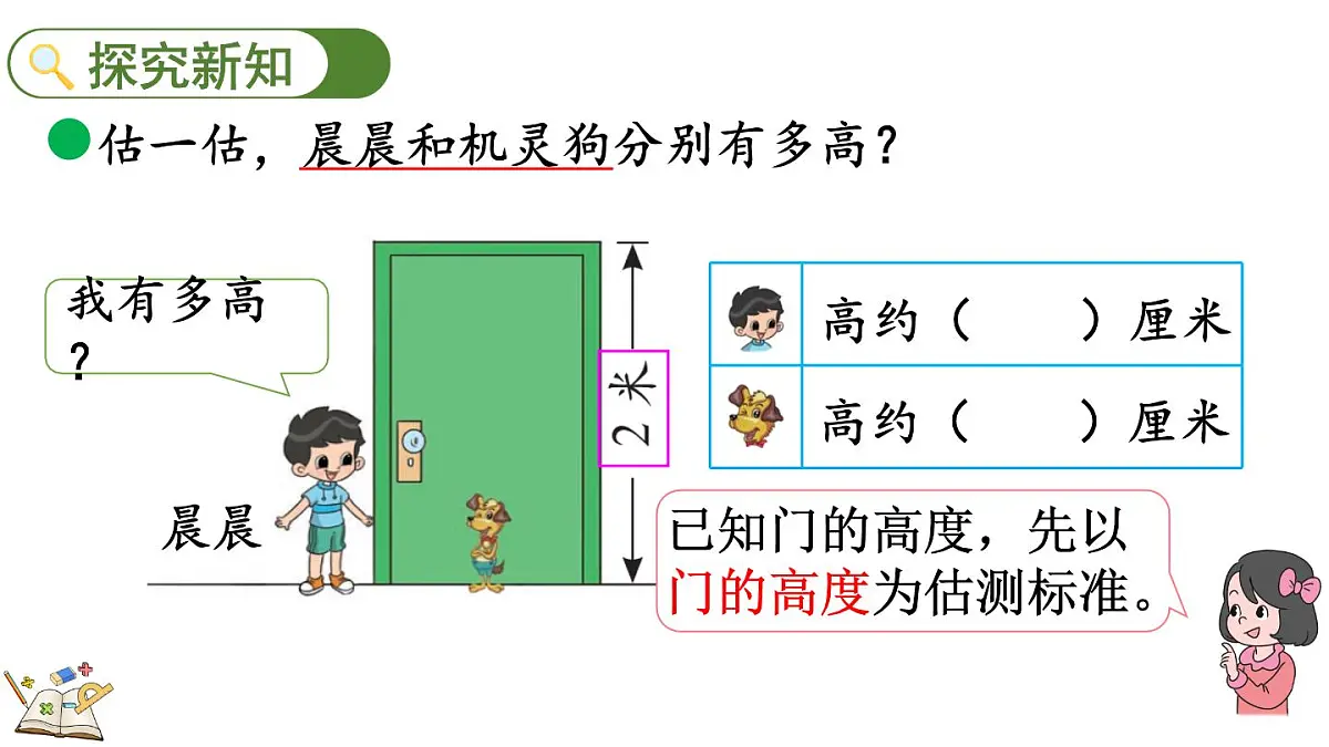 2.5 1米有多长(2)(课件)2025-2026学年北师大版二年级数学上册第3页