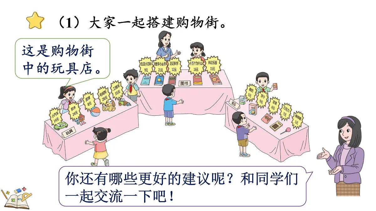 快乐购物 3 模拟购物(课件)2025-2026学年冀教版二年级数学上册第7页