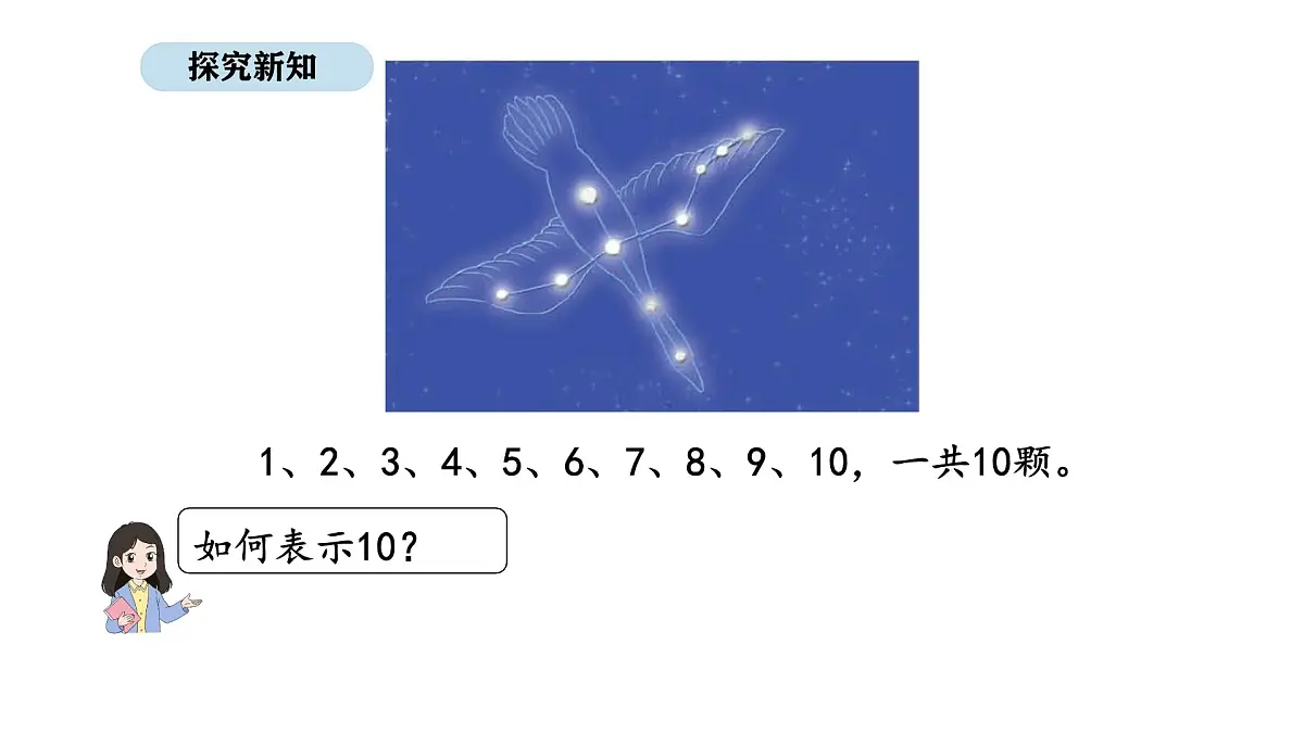 北京版数学一年级上册3.9 认识10 (第2课时)(课件)第4页