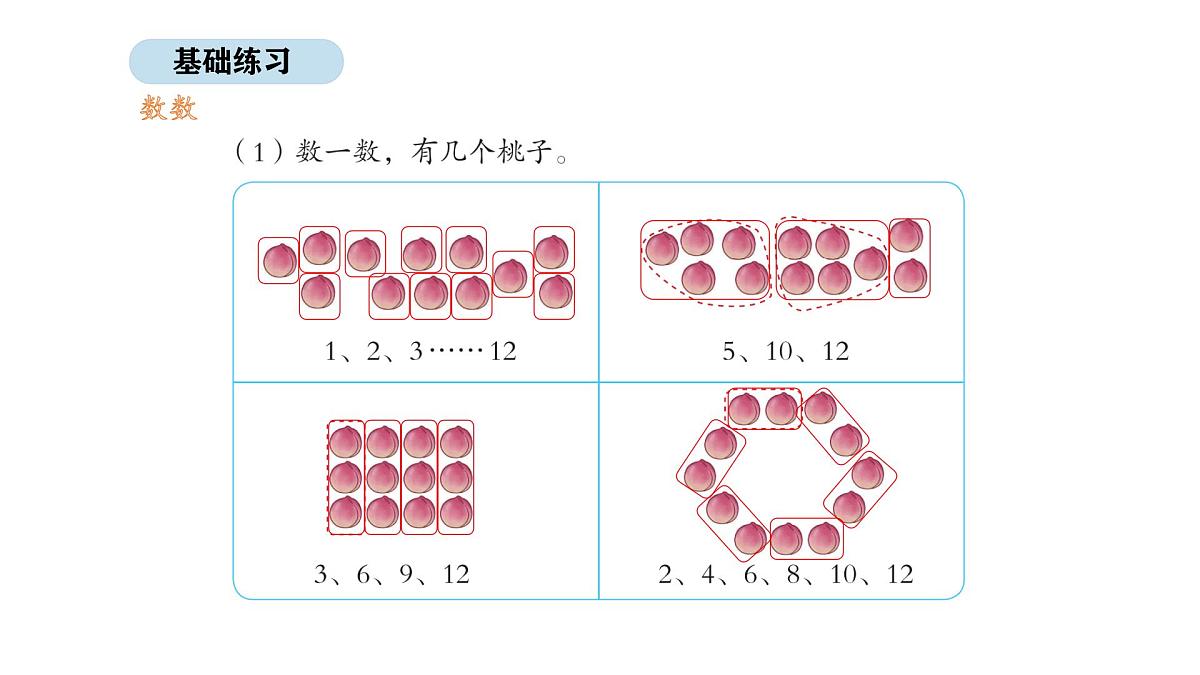 北京版数学一年级上册6.1 数与代数(课件)第7页